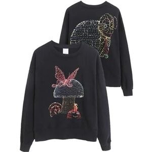 Disney VAULT Collection Main Street Electrical Parade Black Sweatshirt | NWOT